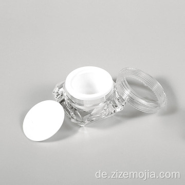 Benutzerdefinierte kleine quadratische Gläser aus Kunststoff für Sahne